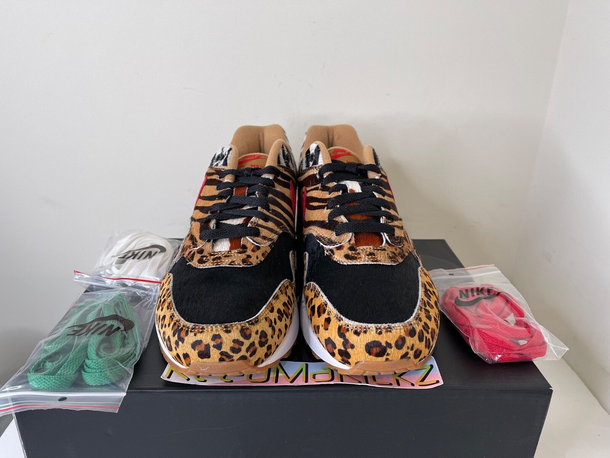 ATMOS × AIR MAX 1 DLX \"ANIMAL PACK\" Amazon.com: Nike Mens Air Max 1 DLX AQ0928 700 Atmos Animal
