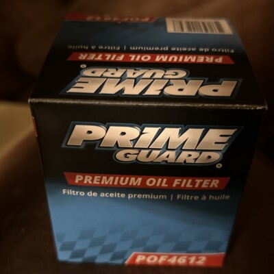 New PRIME GUARD Engine OIL FILTER POF-4612