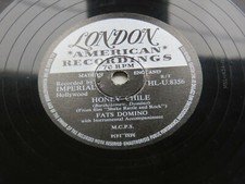 FATS DOMINO   UK  1958   LONDON 78   HONEY CHILE      DON'T YOU KNOW