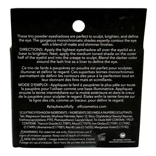 e.l.f. Sculpting Silk Eyeshadow Trio Berry Please Factory Sealed RARE - Picture 4 of 7