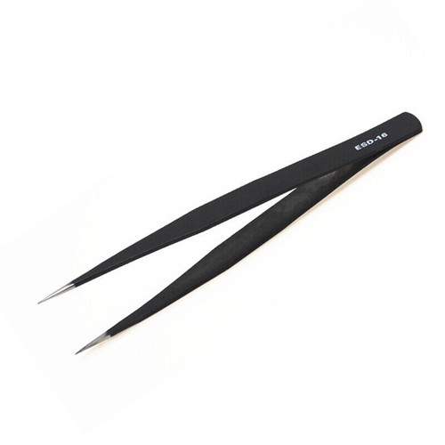 9PCS Anti Static Tweezers Precision Tool Set Bag Repair Electronics Mobile Phone - Bild 11 von 12
