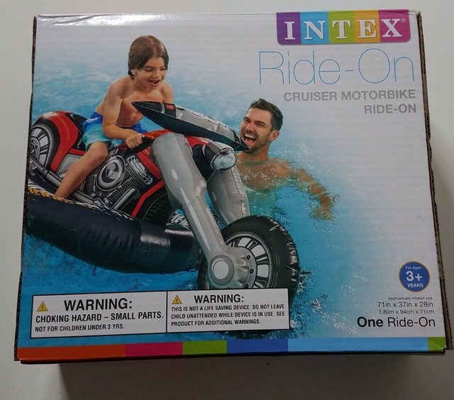 motorcycle pool float