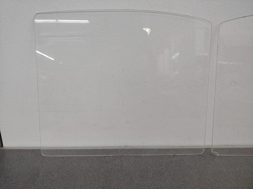 BONITO PAR USADO PORSCHE 356A 356B 356C CUPÉ LIGERO LEXAN PUERTA VENTANAS UNIDADES Foto 2 de 4
