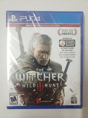The Witcher III 3 Wild Hunt (Playstation 4 / PS4) **BRAND NEW FACTORY SEALED** 
