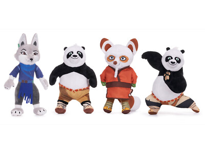 Kung Fu Panda 4 - Plüschfiguren Plüsch Stofftier ca. 30 cm Groß / Auswahl