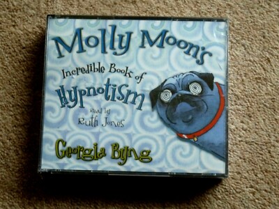 GEORGIA BYNG - MOLLY MOON'S INCREDIBLE BOOK OF HYPNOTISM - AUDIO BOOK- (3 CDS )