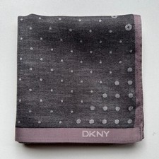HANDKERCHIEF MEN'S VINTAGE ART POLKA DOT PLAIN POCKET SQUARE COTTON 18" A0081