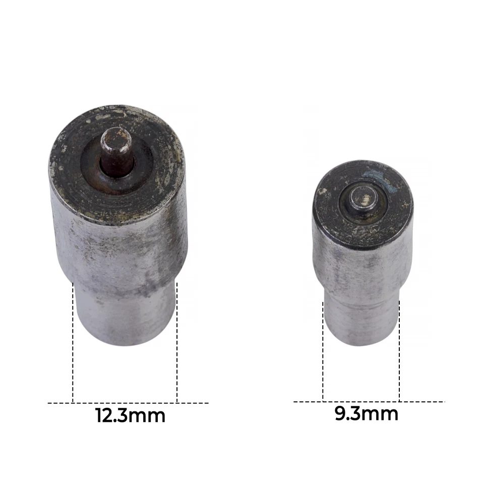 Eyelet Grommet Die Set 2 3 4 5 6 8 10 12 14 17 20mm Hand Press Machine DK98 Tool - Image 2 of 4