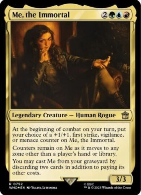 Me, the Immortal Surge Foil - WHO 0752 - NM - MTG Magic