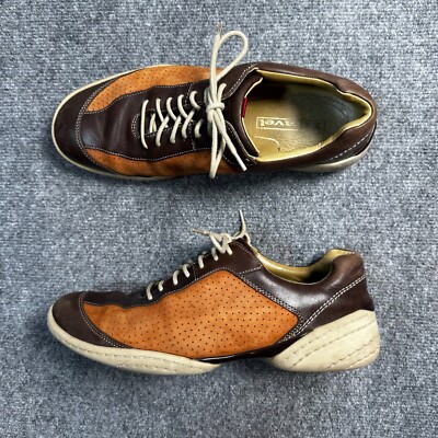 iTravel Shoes Mens 45 EUR Brown Lace Up Low Top Sneakers