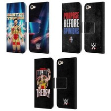 OFFICIAL WWE AUSTIN THEORY LEATHER BOOK WALLET CASE FOR APPLE iPOD TOUCH MP3