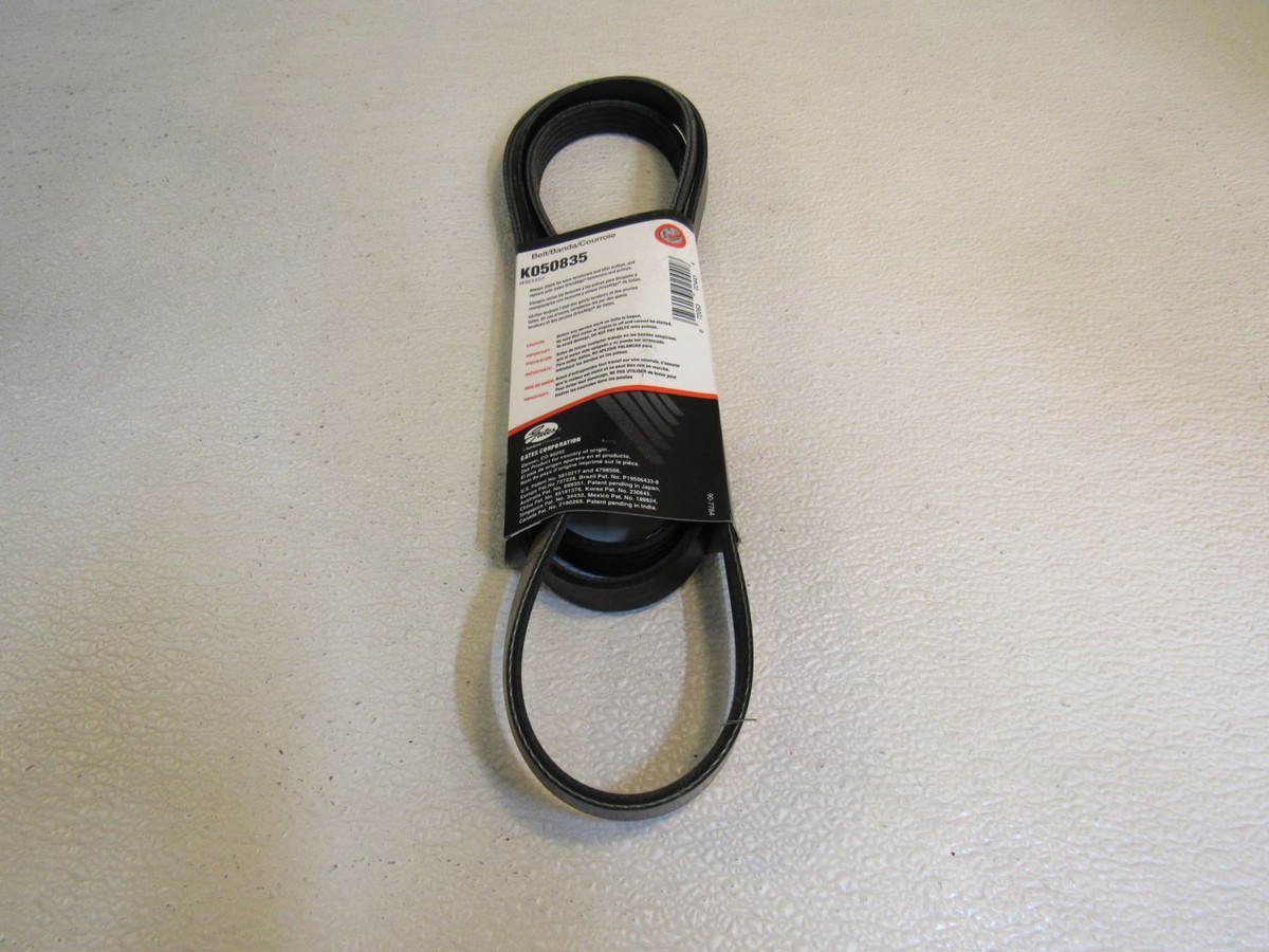 Gates Micro-V AT Belt 84in x 0.65625in Black K050835 | eBay