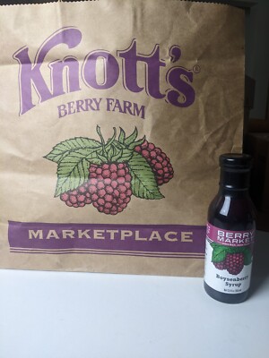 Berry Market Boysenberry Syrup 12 Oz - Small Batch Made Famous By Knott's Berry Farm