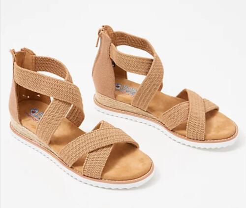 Skechers Women Desert Kiss Stretch Strap Sandals TINI $60 {&} - Picture 6 of 8