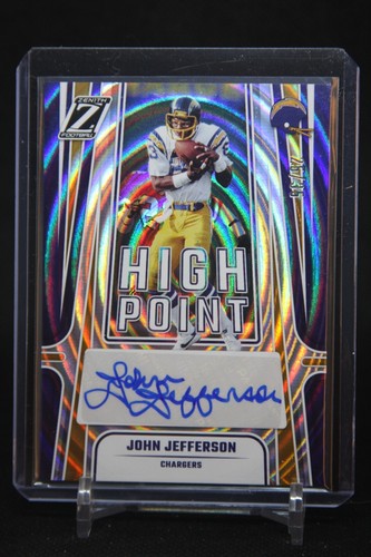 2024 Panini Zentih - John Jefferson #HPS-JJN High Point Auto /35