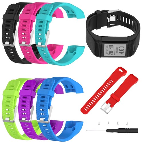 Cinturini Silicone Cinturino Sport per Garmin Approach X40 GPS Sostituzione Golf - Foto 12 di 20