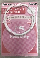 Sanrio Rakuwa Neck S Hello Kitty Model 2007 Phiten White/Pink Titan Ball - NEW
