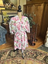Show Me Your Mumu Brie Floral Robe Wrap Thin Dressing Robe One Size
