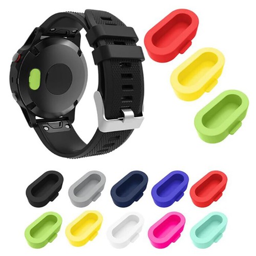10Pcs/Set Charger Plug Cover Cap for Garmin Series Watch Charging Port Dust P JW - Zdjęcie 12 z 14