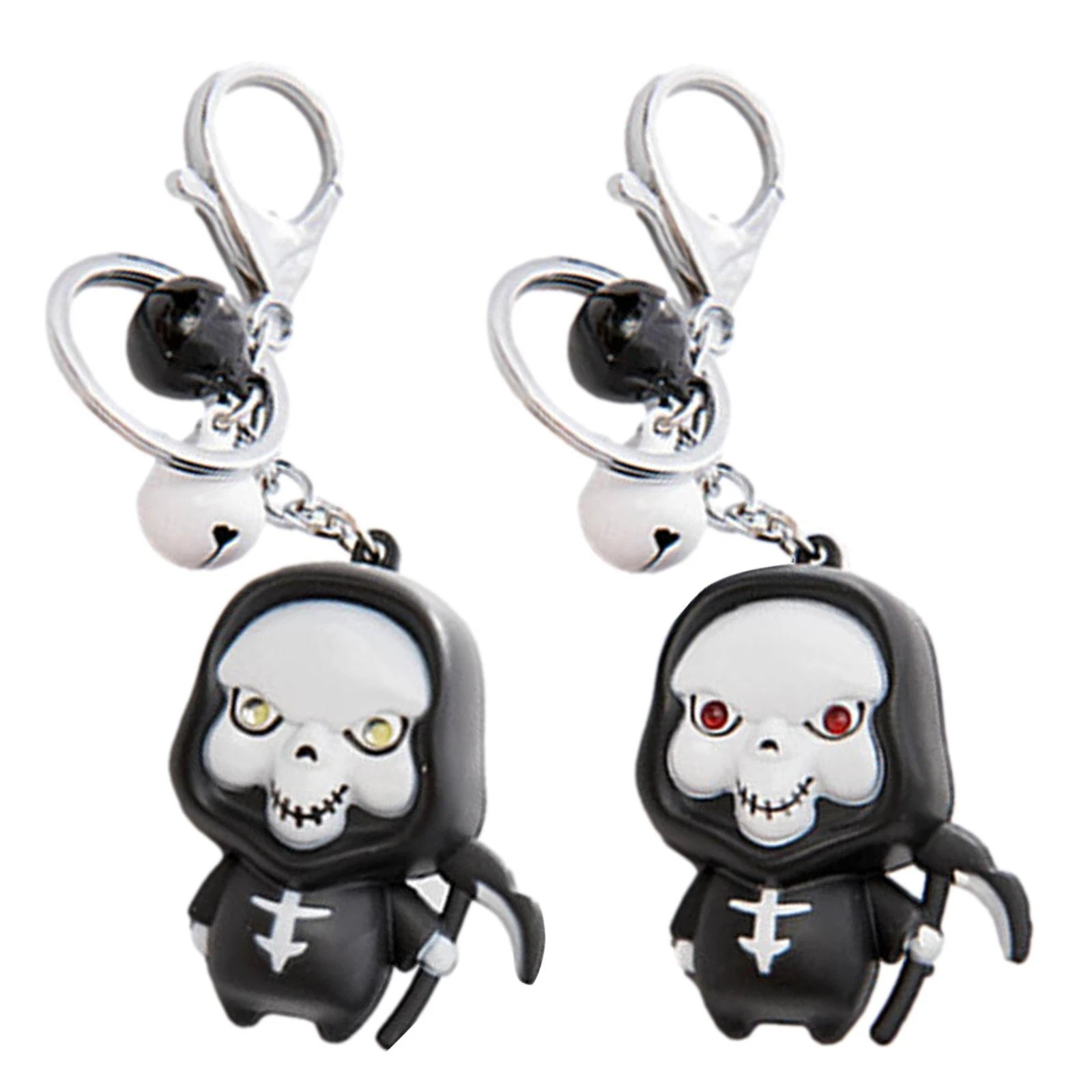 유령 열쇠 고리 사운드 LED 조명 할로윈 리퍼 열쇠 고리 OPPORTUNE-Freehip.co.kr