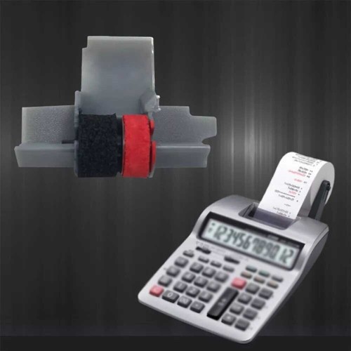 60pcs IR-40T Black & Red Calculator Ink Rollera for CP13 NR42 IR40T Sharp Casio - Picture 2 of 11
