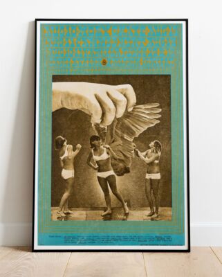 Moby Grape Vanilla Fudge Dosen Hitze 1967 Tour Poster - Live #916