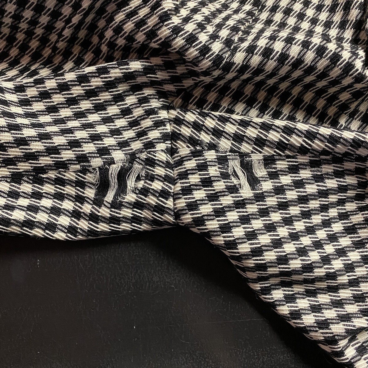 パンツ Old Christian Dior Wool Check Slacks Vintage