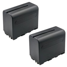 Kastar NP-F960 Li-Ion Battery 2-Pack for GENUINE OEM Sony 2NP-F970/B NP-F970