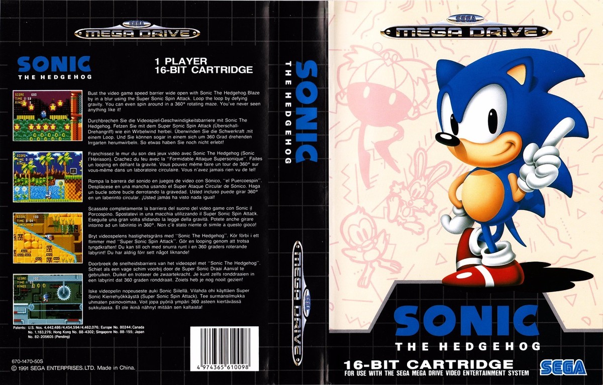 SONIC THE HEDGEHOG 3 Sega Mega Drive CIB RGS 90 NM/MT+ sans VGA WATA