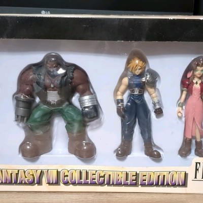 Final Fantasy VII 7 Collectible Edition 6 Figures Pack Bandai 1998