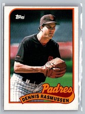 1989 Topps #32 Dennis Rasmussen