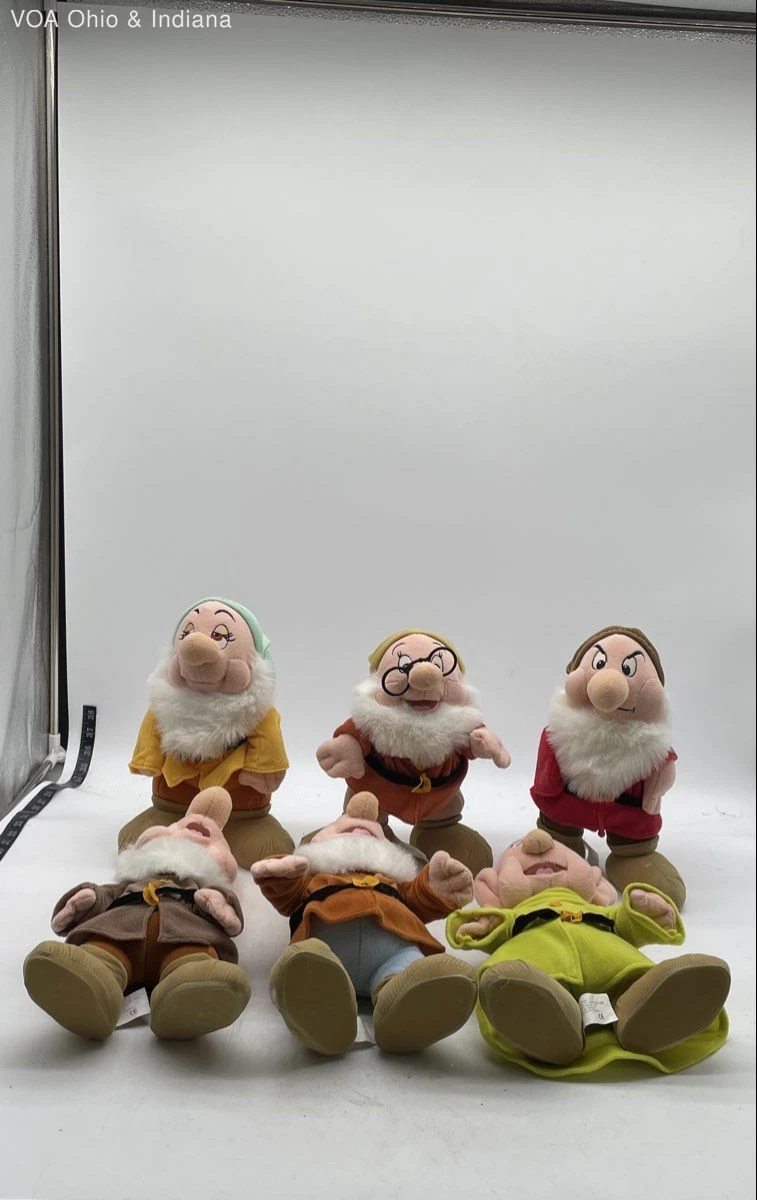 Seven Dwarfs Plush In Disney Plush Toys (1968-Now) for sale | eBay