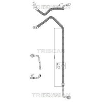 Triscan Hydraulikschlauch Servoleitung Lenkung Passend FüR Audi A4 Seat Exeo |