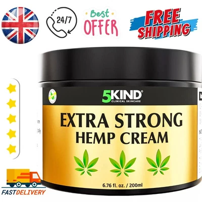 BRANDED 5kind Extra Strong Hemp Cream