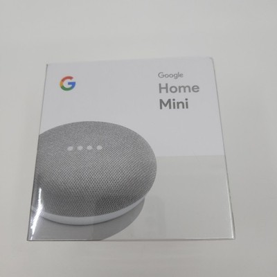 Google Home Mini Smart Speaker with Google Assistant - Chalk (GA00210-US) SEALED