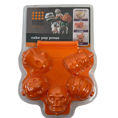 Sweet Creations Cake Pop Press Halloween Pumpkin Ghost Mummy Skull Frankenstein