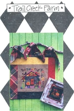 Trail Creek Farm THE HOUSE OF HALLOWEEN & LOVE YA PUNKIN 2 Cross Stitch Charts