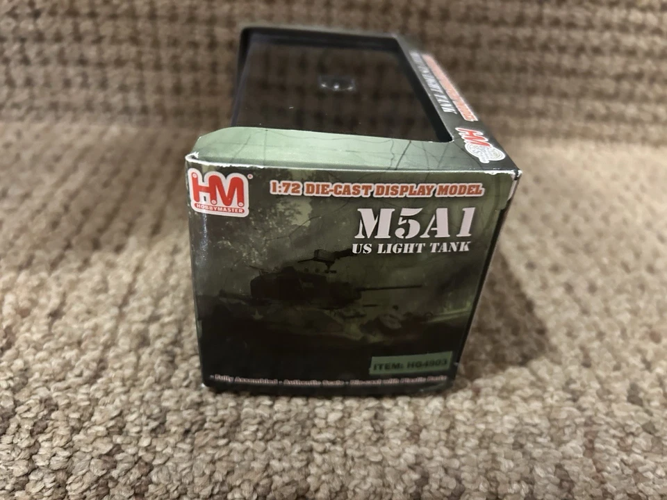 Hobby Master 1:72  M5A1 Stuart, 23rd Hussars, 11th Ad. Div. Caen 1944 No. HG4903 - Image 4 of 4