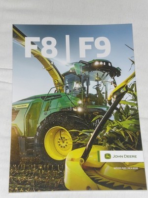 JOHN DEERE F8 / F9 Feldhäcksler Prospekt von 09/2025  ( JD 282 )