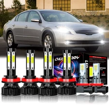 Para For 2007-17 Nissan Altima LED faros luces altas / bajas y luz antiniebla