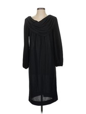 Halston Women Black Casual Dress 4