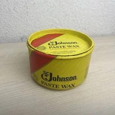 SC Johnson Paste Wax The Original Formula 16 oz 1lb Discontinued Nearly Full