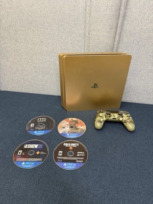 Sony PS4 Gold Limited Edition Slim -  1TB Console
