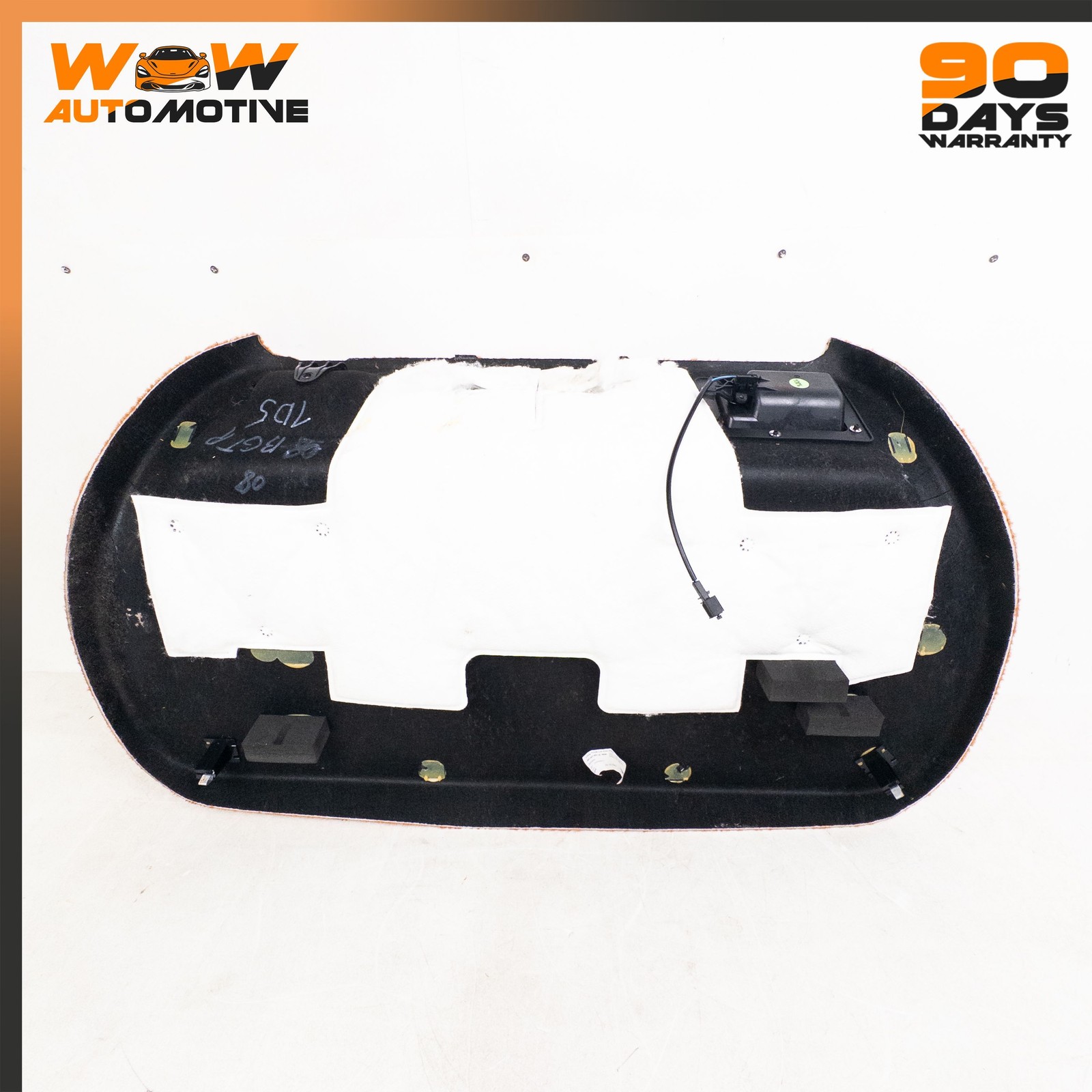 07-11 BENTLEY CONTINENTAL GTC CONVERTIBLE TAILGATE BOOT LID COVER TRIM OEM