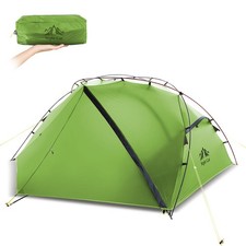 Night Cat Ultralight Tent: 1-2 Person 3-4 Season Waterproof Backpacking Shelter