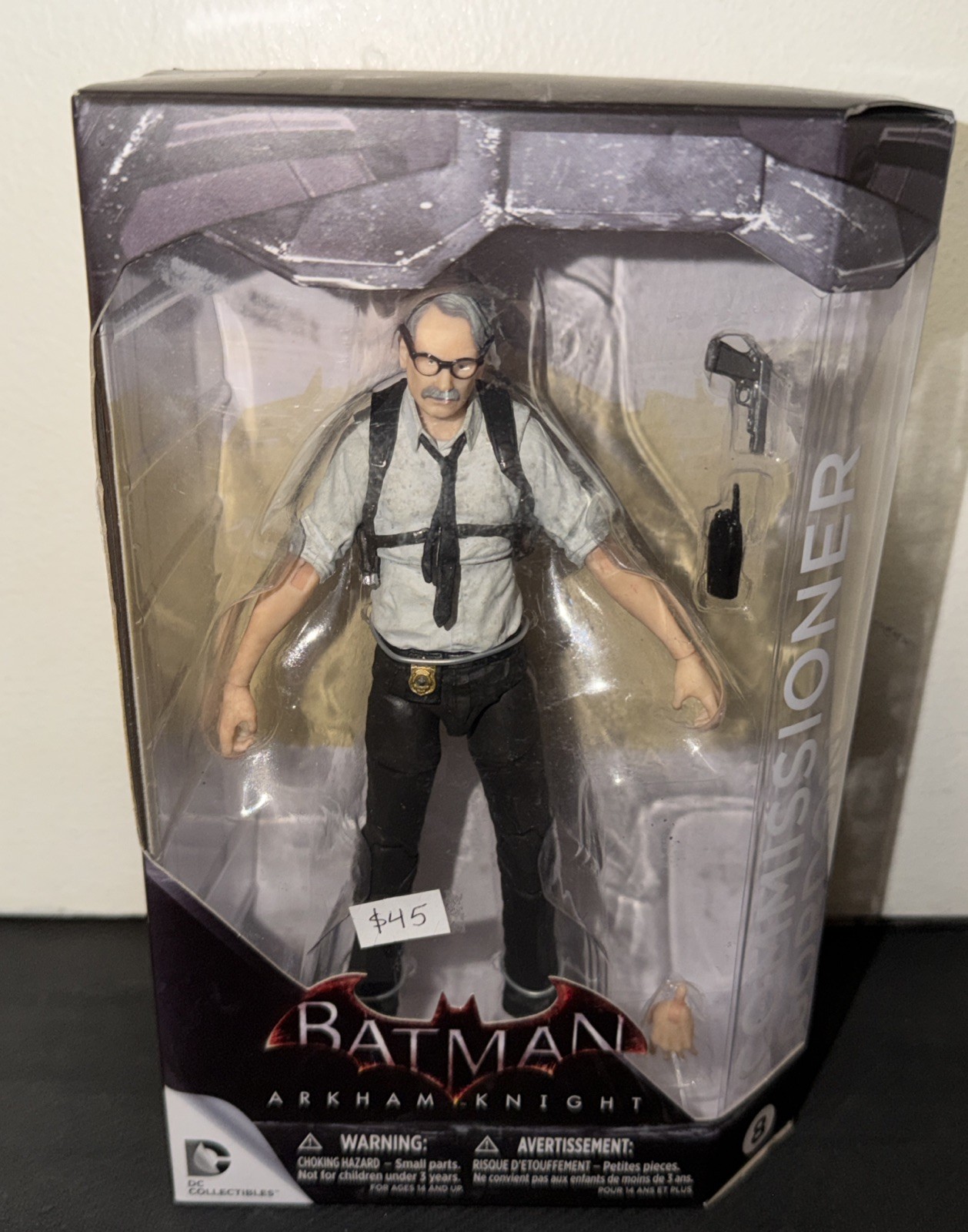 DC Collectibles: Batman Arkham Knight 6.75” Action Figure Commissioner Gordon