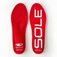 SOLE Active Medium Insoles with Met Pad, Arch Support M12 W14