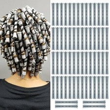 Perm Rods For Short Hair 60 Pcs Grey Small Perm Rods For Long Natural Hair DI...