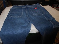 Jeans uomo DICKIES RELAXED FIT blu denim CARPENTER 35x30 (effettivo)