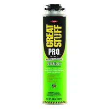 Great Stuff Spray Foam Sealant, 20 oz, Aerosol Can, Gray, Pro 11073754 Great